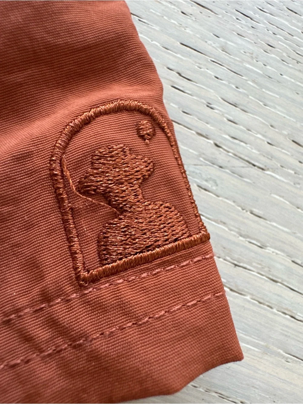 Dandy Del Mar Riviera swim trunks burnt sienna 38